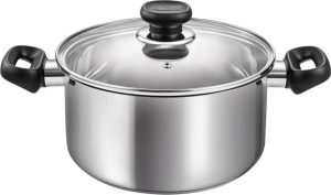 Nerezový hrnec s pokličkou na indukci 5 l Brava – Tescoma Tescoma