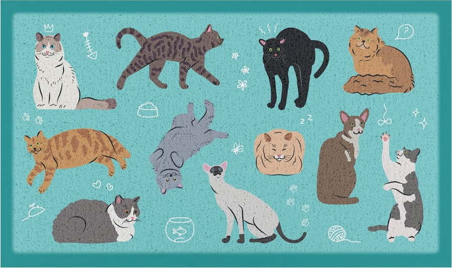 Rohožka 40x70 cm Cats – Artsy Doormats Artsy Doormats