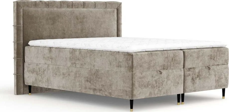 Boxspring postel s úložným prostorem Voyage – Maison de Rêve