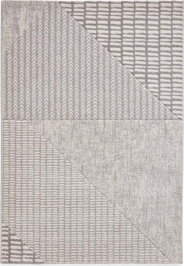 Světle šedý koberec 80x150 cm Larsson – Catherine Lansfield Catherine Lansfield