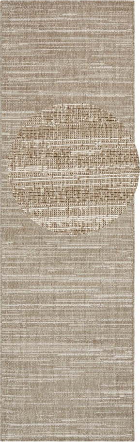 Béžový venkovní koberec běhoun 250x80 cm Gemini - Elle Decoration Elle Decoration