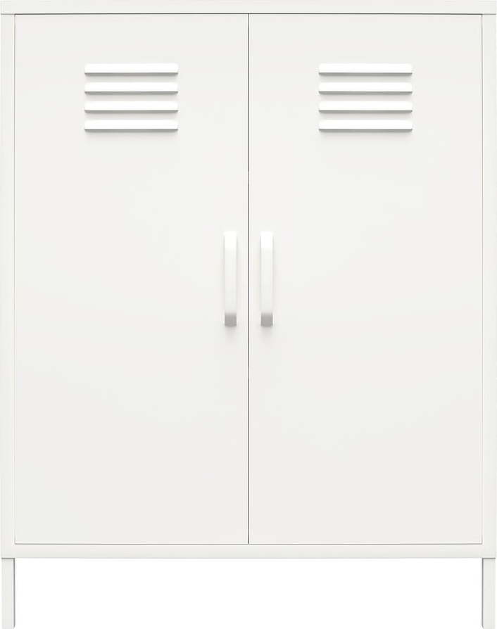 Bílá kovová skříňka 40x102x80 cm Mission District – Støraa Støraa