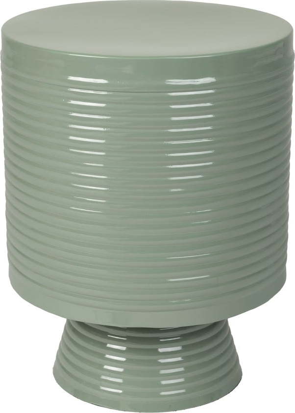 Kovový kulatý odkládací stolek ø 35 cm Sven – White Label White Label