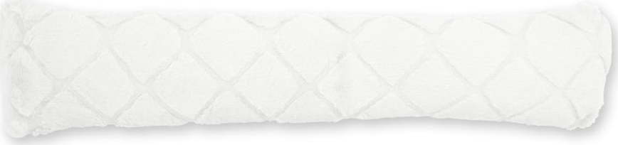 Bílá ochrana proti průvanu 20x90 cm Cosy Diamond – Catherine Lansfield Catherine Lansfield