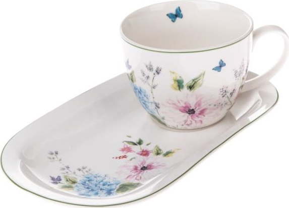Bílý porcelánový šálek na espresso 450 ml – Dakls Dakls