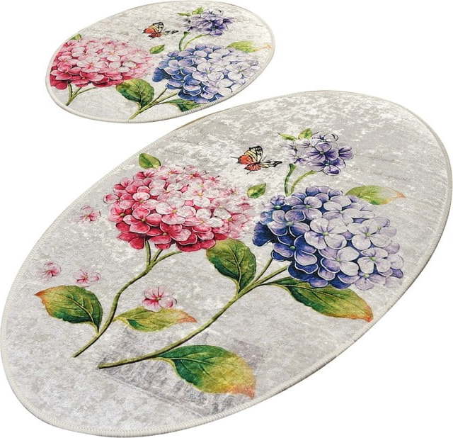 Koupelnové předložky v sadě 2 ks 60x100 cm Ortanca – Foutastic Foutastic