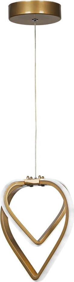 Kovové LED závěsné svítidlo v bronzové barvě ø 22 cm Sevinc – Squid Lighting Squid Lighting