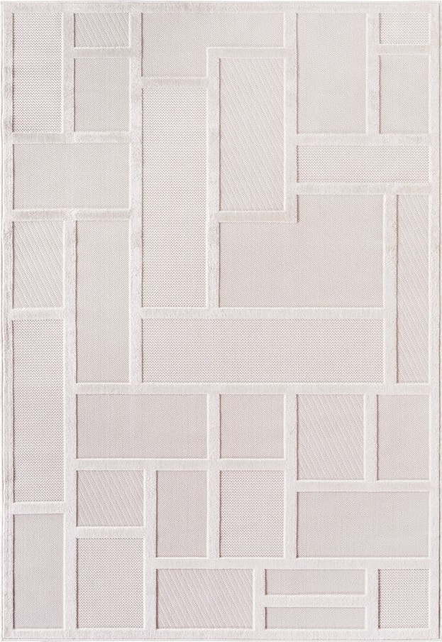 Krémový vnitřní a venkovní koberec 160x230 cm Doha 1657 Cream – Ayyildiz Carpets Ayyildiz Carpets