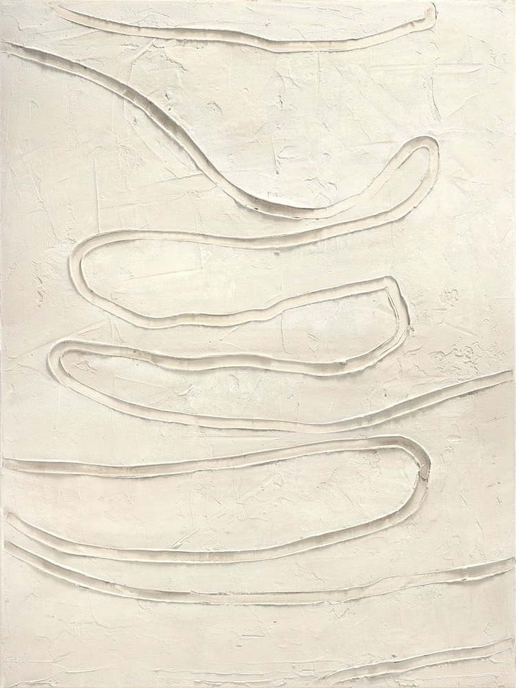 Ručně malovaný obraz 88x118 cm Track The Line – Malerifabrikken Malerifabrikken