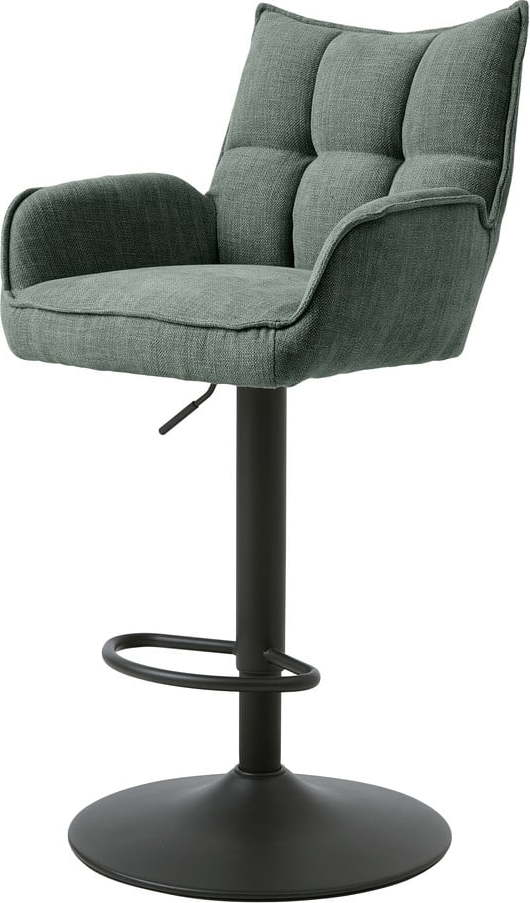 Zelené barové židle s nastavitelnou výškou v sadě 2 ks Marilla – Unique Furniture Unique Furniture