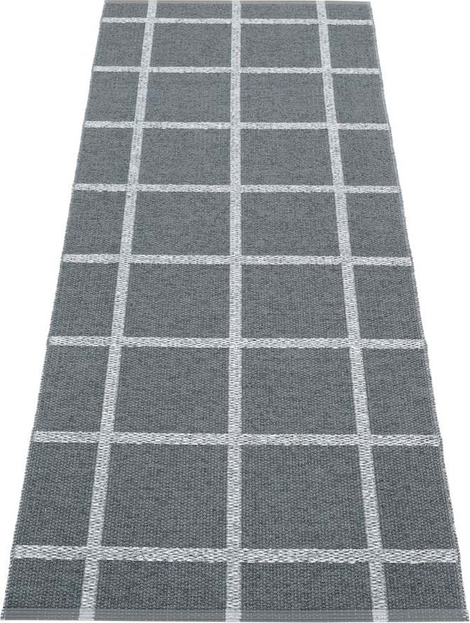 Antracitový vnitřní a venkovní běhoun 70x225 cm Ada Granit – Pappelina Pappelina