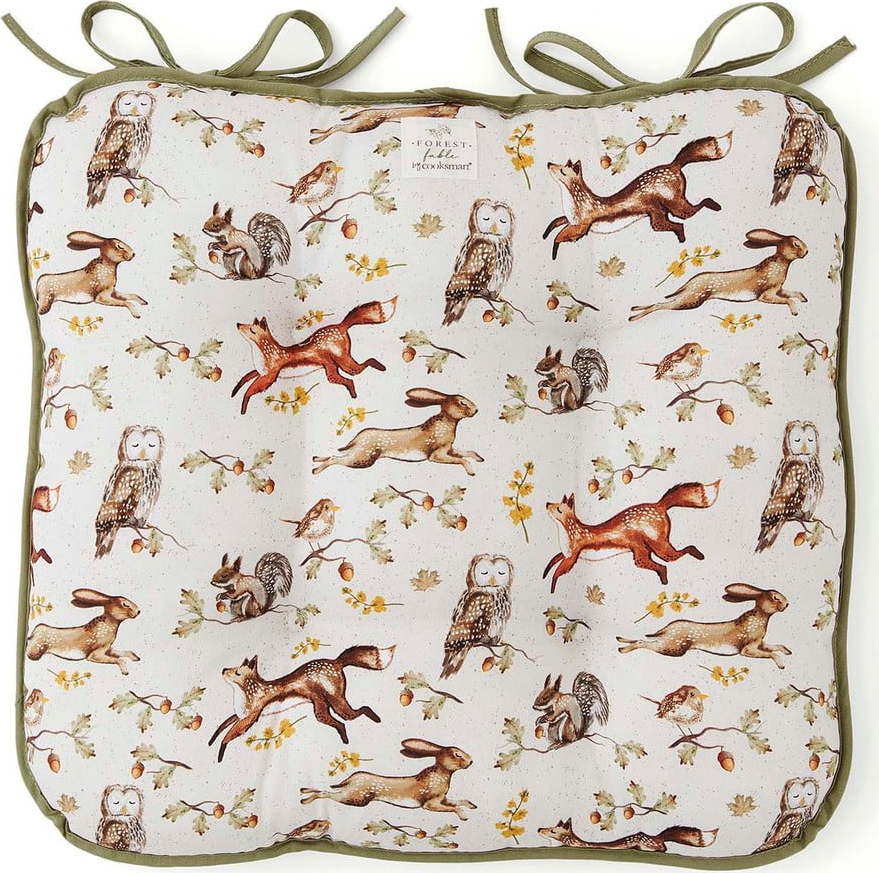 Bavlněný podsedák 40x43 cm Forest Fable – Cooksmart ® Cooksmart