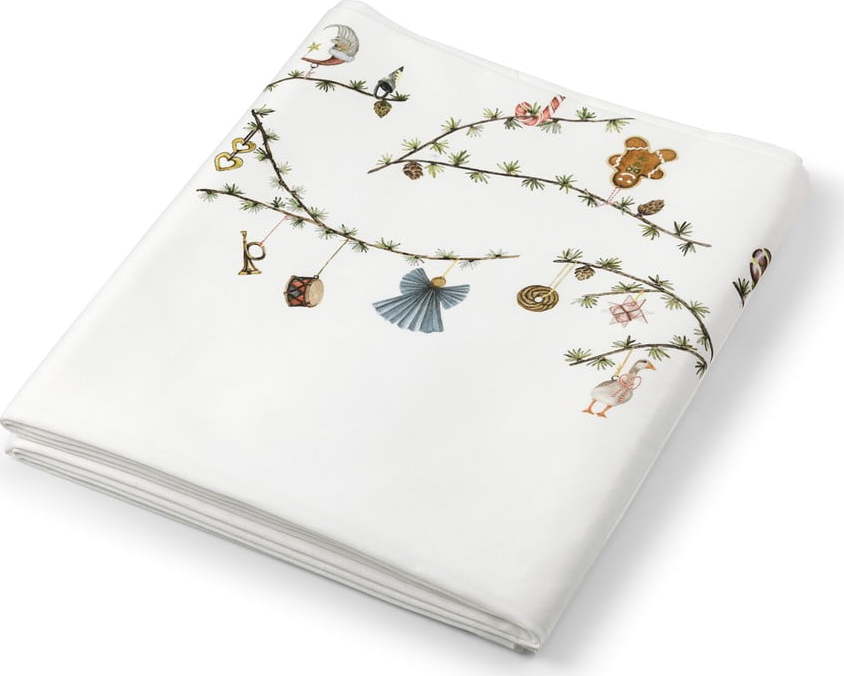 Bavlněný ubrus s vánočním motivem 150x220 cm Hammershøi Christmas – Kähler Design Kähler Design
