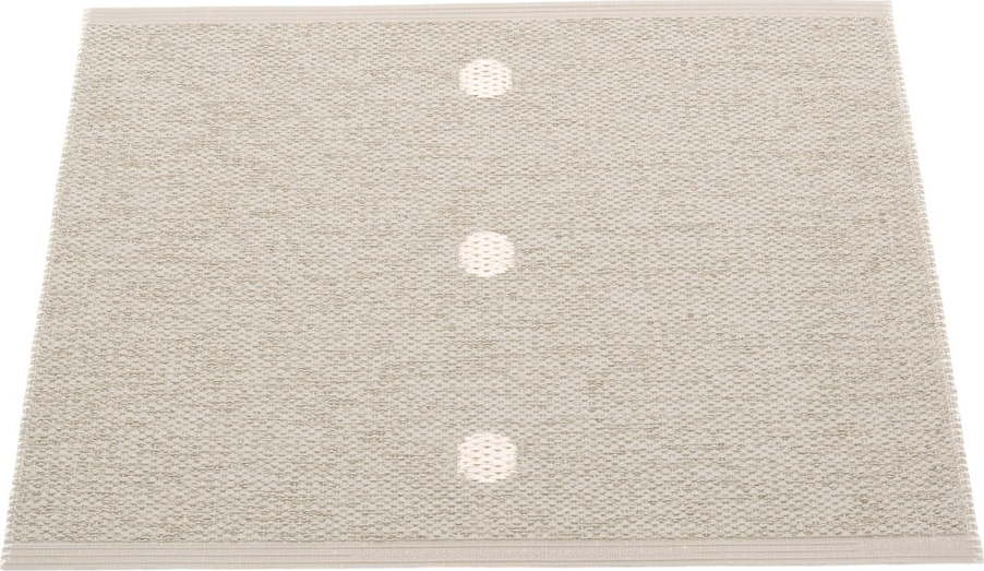 Béžovo-krémový vnitřní a venkovní koberec 70x60 cm Peg Linen Vanilla – Pappelina Pappelina