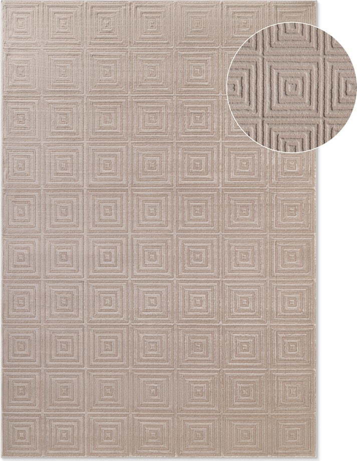 Béžový koberec 200x280 cm Perles Tourmaline – Elle Decoration Elle Decoration