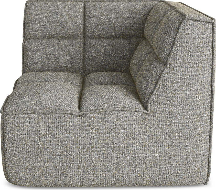 Béžový modul pohovky Kalai – Makamii Makamii