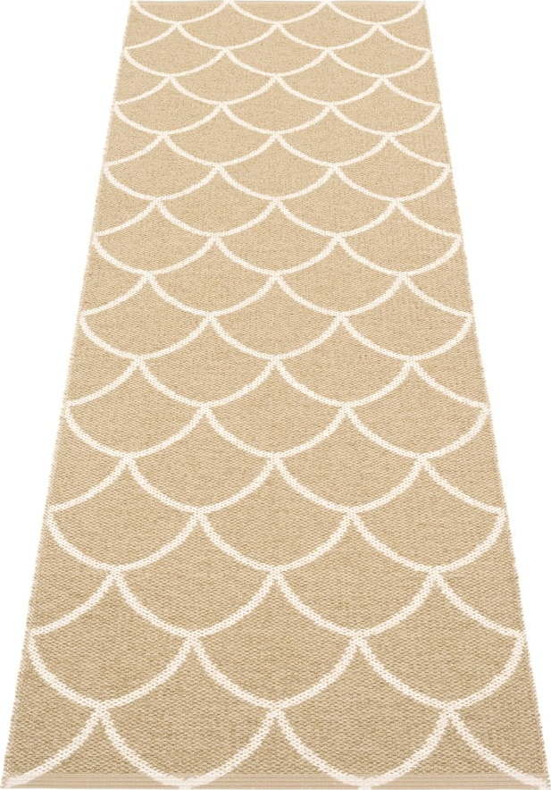 Béžový vnitřní a venkovní běhoun 70x225 cm Kotte Sand – Pappelina Pappelina
