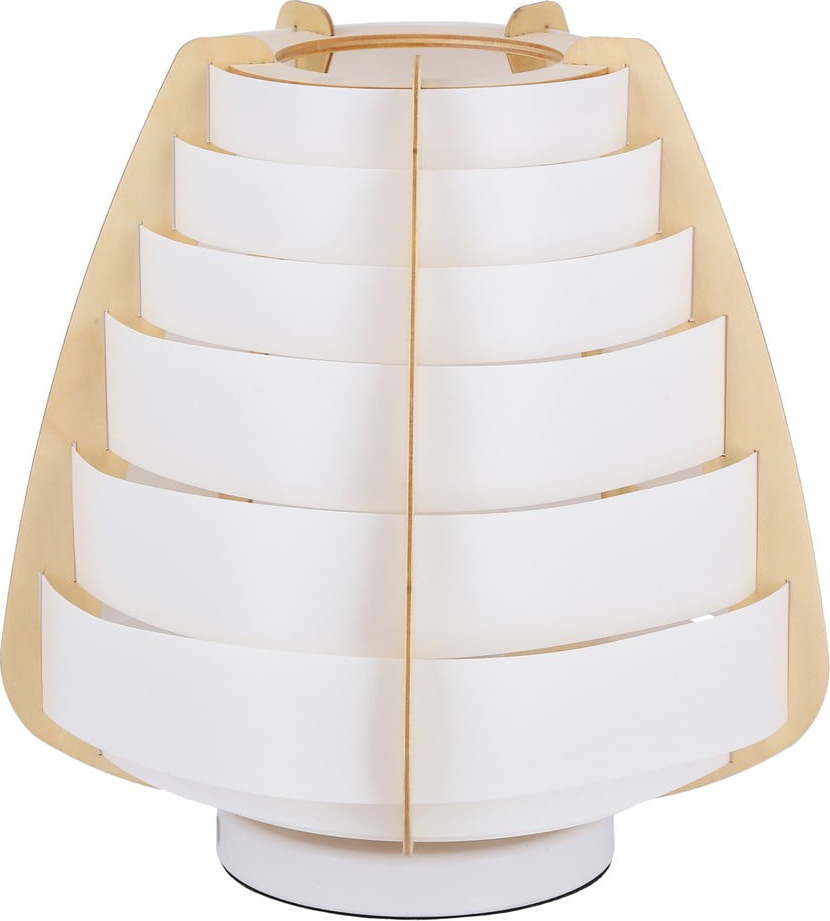 Bílá stolní lampa (výška 27 cm) Nagoja – Candellux Lighting Candellux Lighting