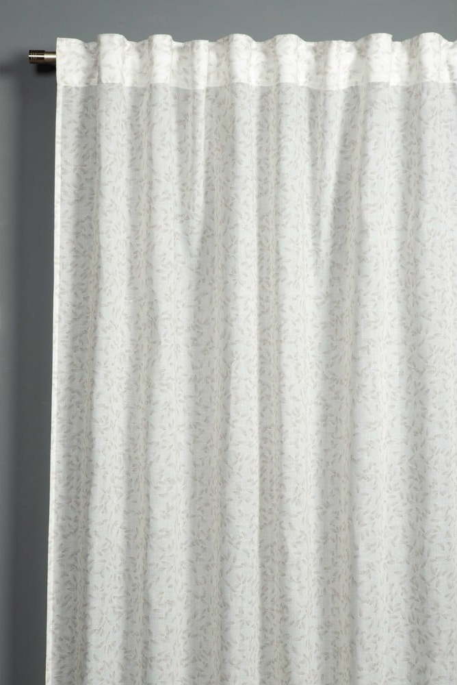 Bílá záclona 135x245 cm Zen Silence – Gardinia Gardinia