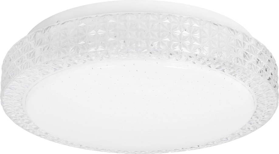 Bílé LED stropní svítidlo 27x27 cm Rabel – Candellux Lighting Candellux Lighting
