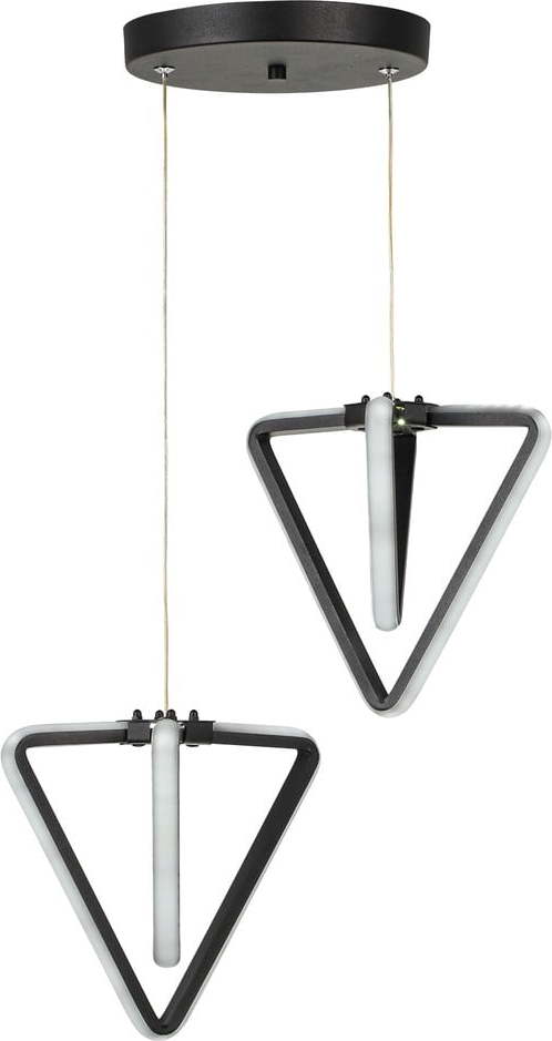 Černé kovové LED závěsné svítidlo ø 20 cm Baris – Squid Lighting Squid Lighting