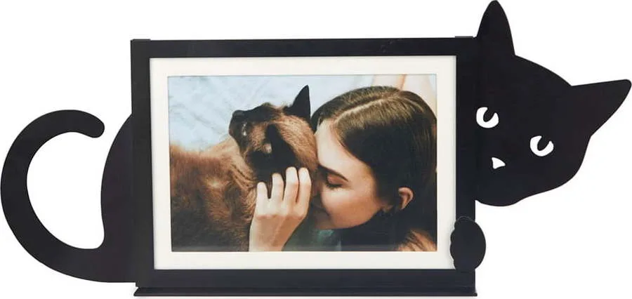 Kovový stojací rámeček Hidden Cat – Balvi
