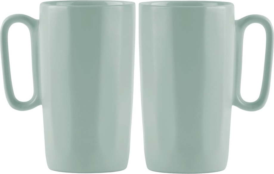 Hrnky z kameniny v mentolové barvě v sadě 2 ks 330 ml Fuori – Vialli Design Vialli Design