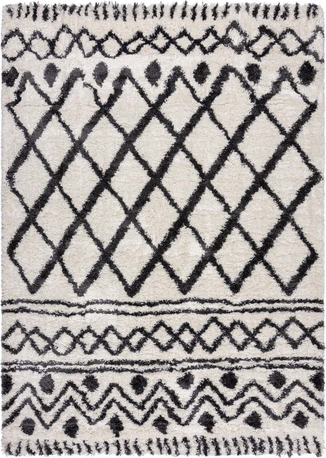 Koberec slonovinový 120x170 cm Souq Lines – Flair Rugs Flair Rugs