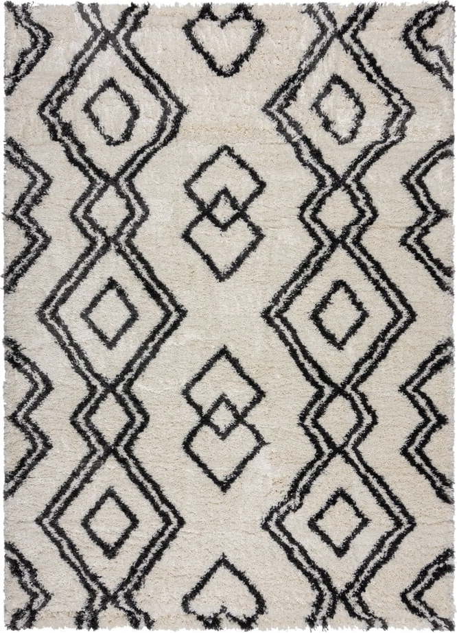 Koberec slonovinový 80x150 cm Atlas Berber – Flair Rugs Flair Rugs