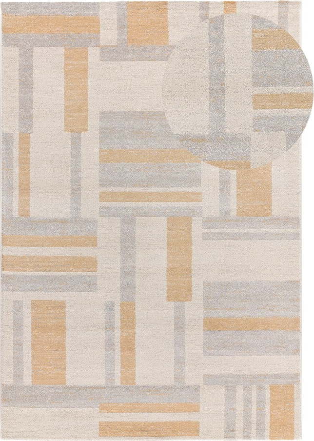 Koberec ve světle šedé a krémové barvě 200x290 cm Craft – Universal Universal