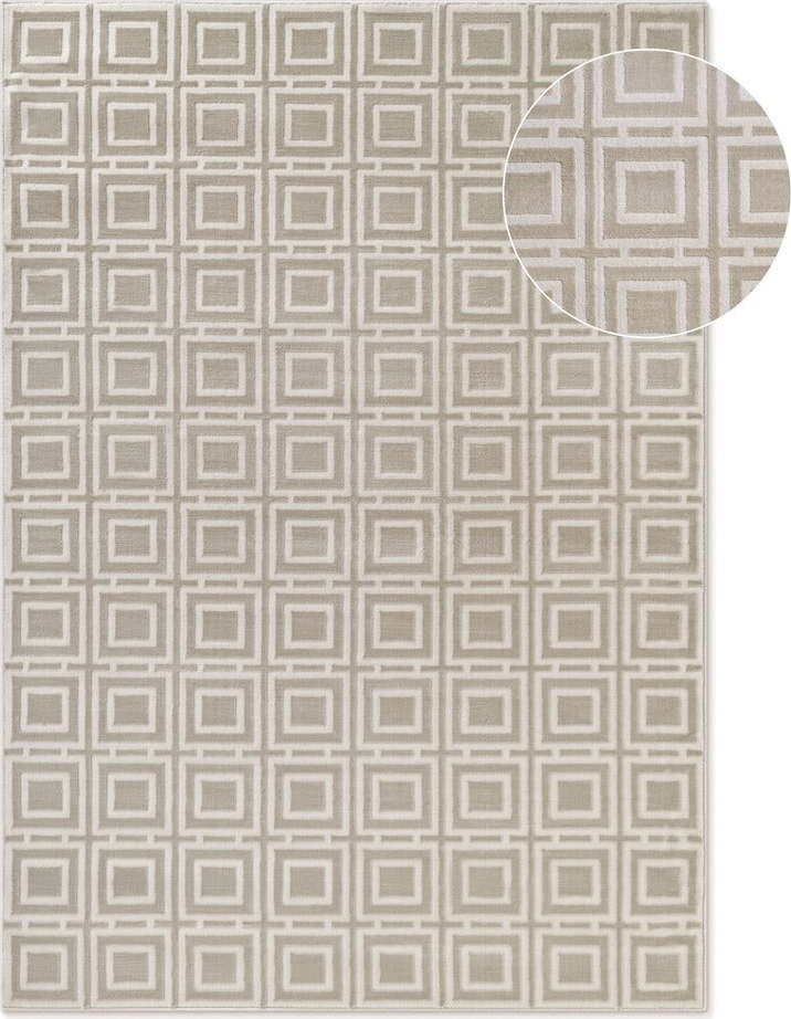 Krémový koberec 120x170 cm Perles Howlite – Elle Decoration Elle Decoration