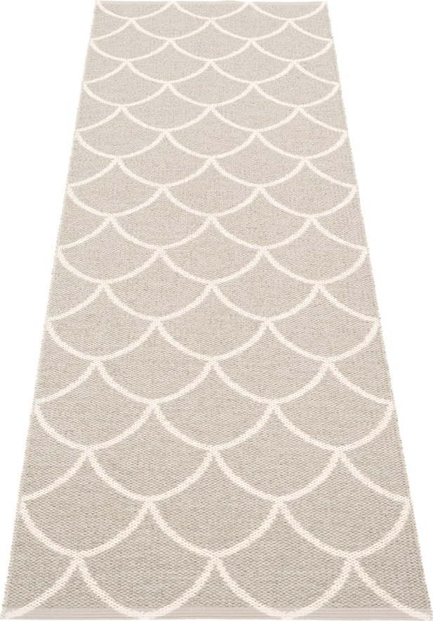 Krémový vnitřní a venkovní běhoun 70x225 cm Kotte Linen – Pappelina Pappelina