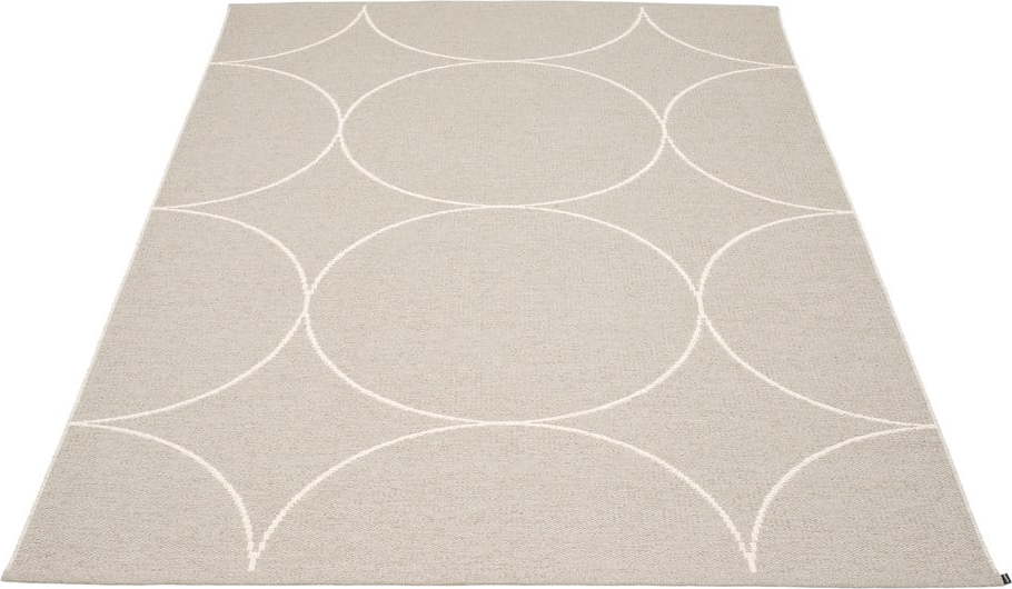 Krémový vnitřní a venkovní koberec 180x275 cm Boo Linen – Pappelina Pappelina