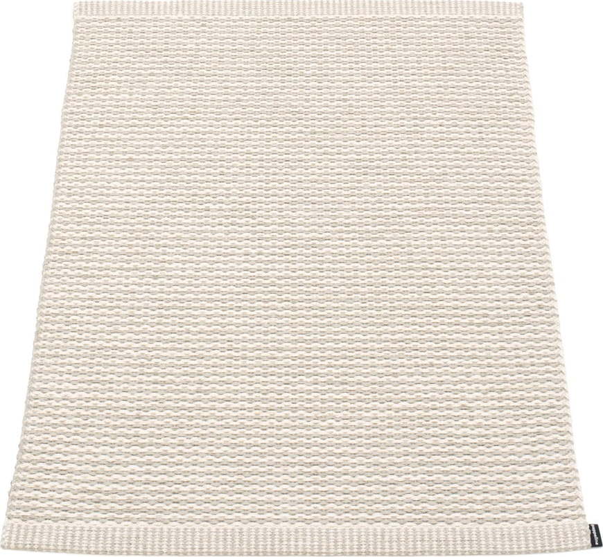 Krémový vnitřní a venkovní koberec 60x85 cm Mono Linen Vanilla – Pappelina Pappelina