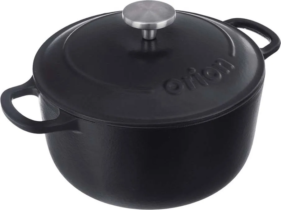 Litinový hrnec s pokličkou na indukci 5,2 l LITINA SMALT – Orion