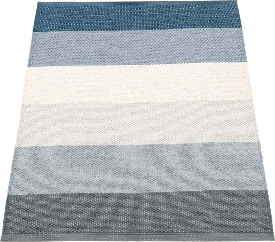 Modro-krémový vnitřní a venkovní koberec 70x100 cm Molly Ocean Grey – Pappelina Pappelina
