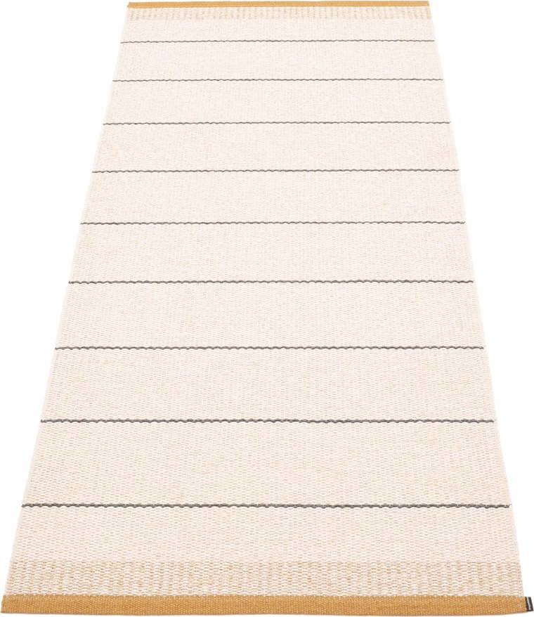 Okrově žluto-krémový vnitřní a venkovní běhoun 85x200 cm Belle Ochre – Pappelina Pappelina