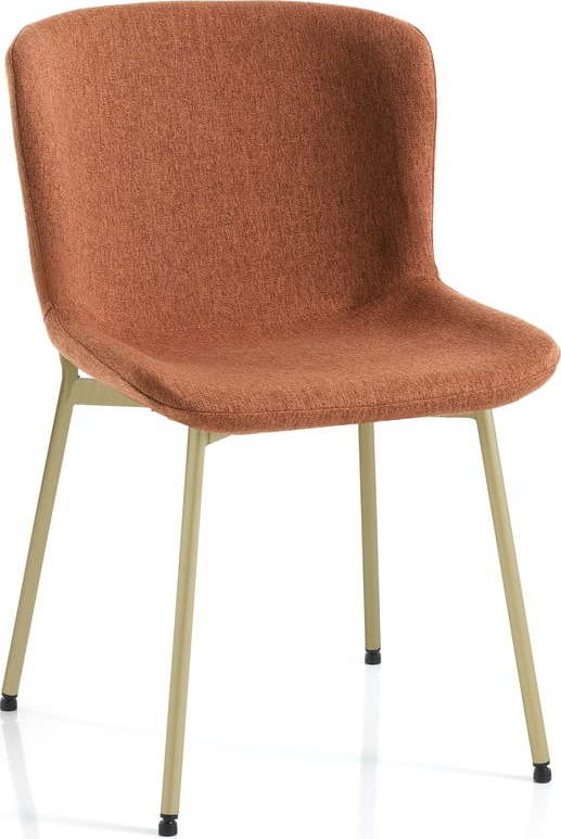 Oranžové jídelní židle v sadě 2 ks Snug – Tomasucci Tomasucci