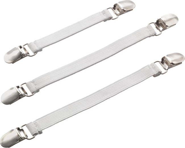 Sada 3 elastických klipsů na žehlicí prkno Metaltex Metaltex