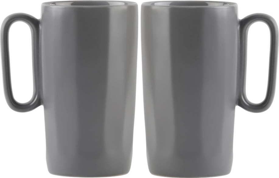 Šedé hrnky z kameninyv sadě 2 ks 330 ml Fuori – Vialli Design Vialli Design