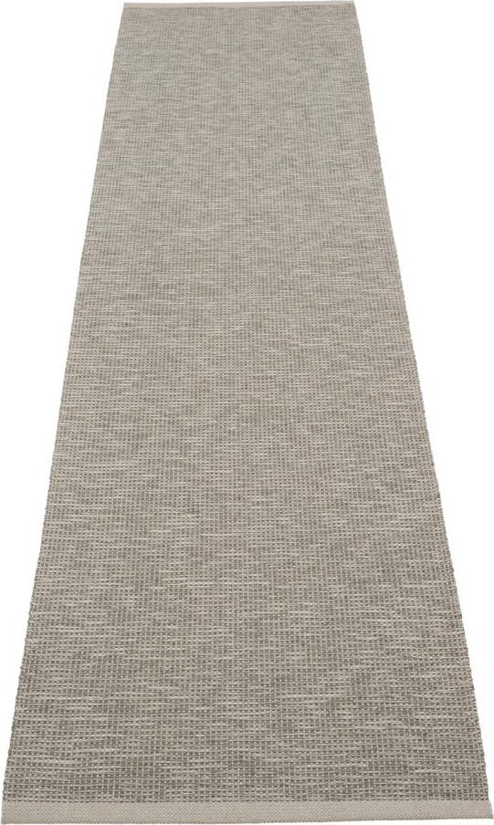 Šedý vnitřní a venkovní běhoun 70x300 cm Sam Warm Grey – Pappelina Pappelina