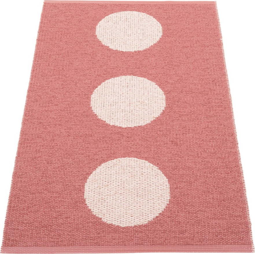 Světle červený vnitřní a venkovní koberec 70x120 cm Vera Pop Blush – Pappelina Pappelina