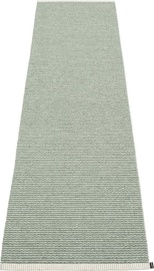 Světle zelený vnitřní a venkovní běhoun 60x250 cm Mono Sage Army – Pappelina Pappelina