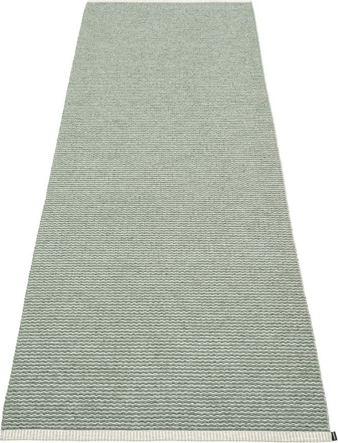 Světle zelený vnitřní a venkovní běhoun 70x200 cm Mono Sage Army – Pappelina Pappelina