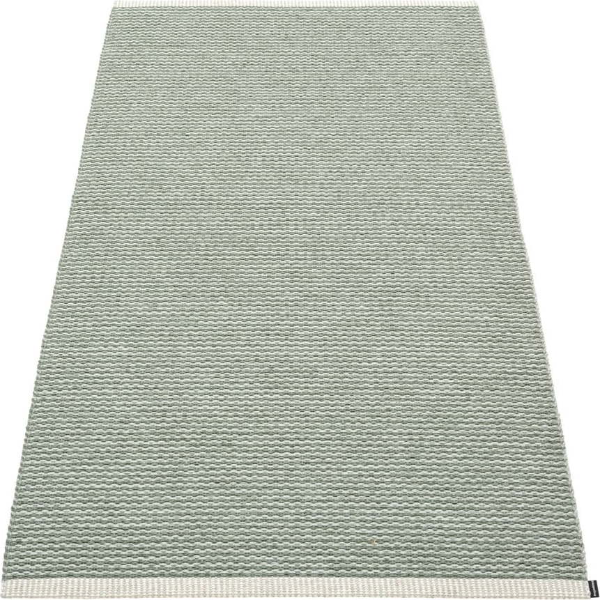 Světle zelený vnitřní a venkovní koberec 85x160 cm Mono Sage Army – Pappelina Pappelina