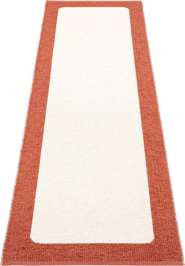 Vnitřní a venkovní běhoun v cihlovo-krémové barvě 70x240 cm Ilda Brick – Pappelina Pappelina