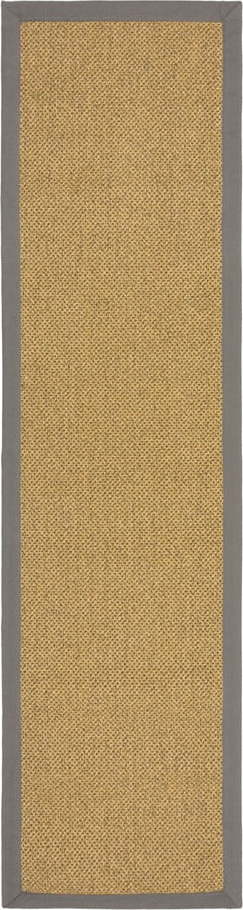 Vnitřní a venkovní koberec v šedé a světle hnědé barvě 60x230 cm Sisal Look – Flair Rugs Flair Rugs