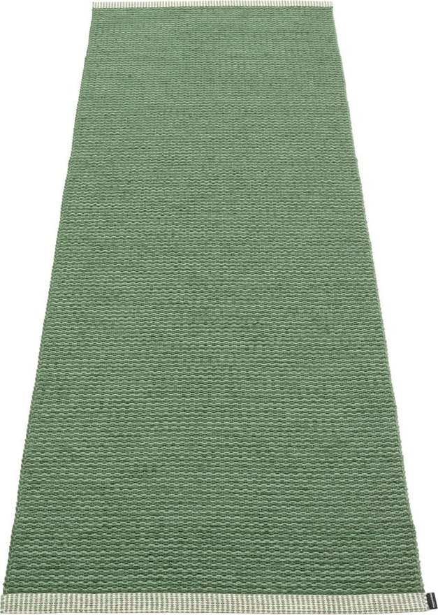 Zelený vnitřní a venkovní běhoun 70x200 cm Mono Leaf Oregano – Pappelina Pappelina