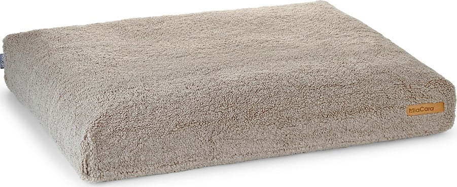 Béžová matrace pro psa z materiálu bouclé 100x75 cm Senso Greige M – MiaCara MiaCara