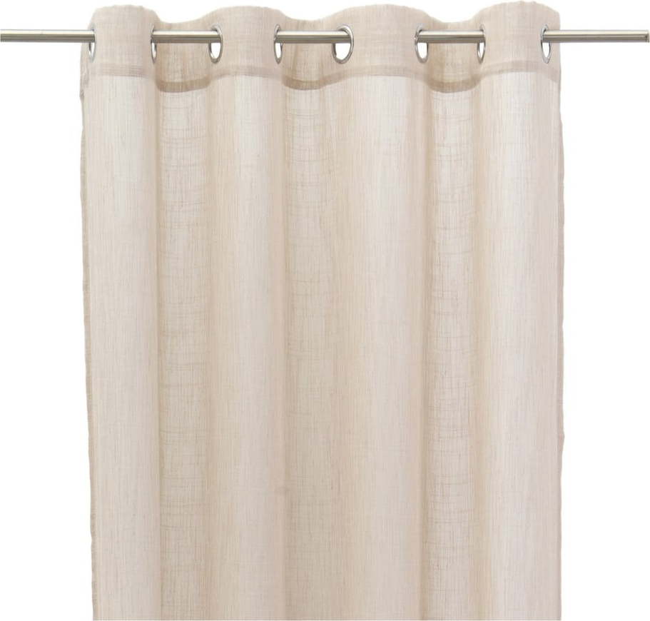 Béžová záclona 140x260 cm Rich – Casa Selección Casa Selección